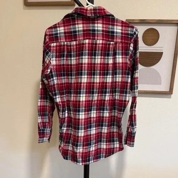 Vintage Highlander Bud Berma Red Plaid Flannel Shirt M - Picture 3 of 3